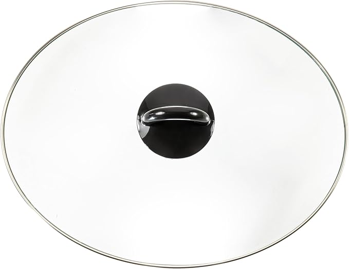 Univen Oval Glass Slow Cooker Lid Only Compatible with Crock-Pot Models SCV800-B SCV800-S SCCPVFC800-DS SCCPVZ800-S