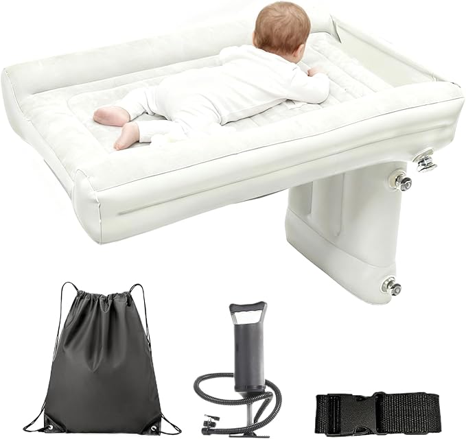 Inflatable Car Mattress Blow – Modern Backseat Sleeping Bed Pump Kids Rear Seat Camping Hiking Outdoor Travel SUV | Camping Hiking Outdoor Travel SUV Van Airplane Train