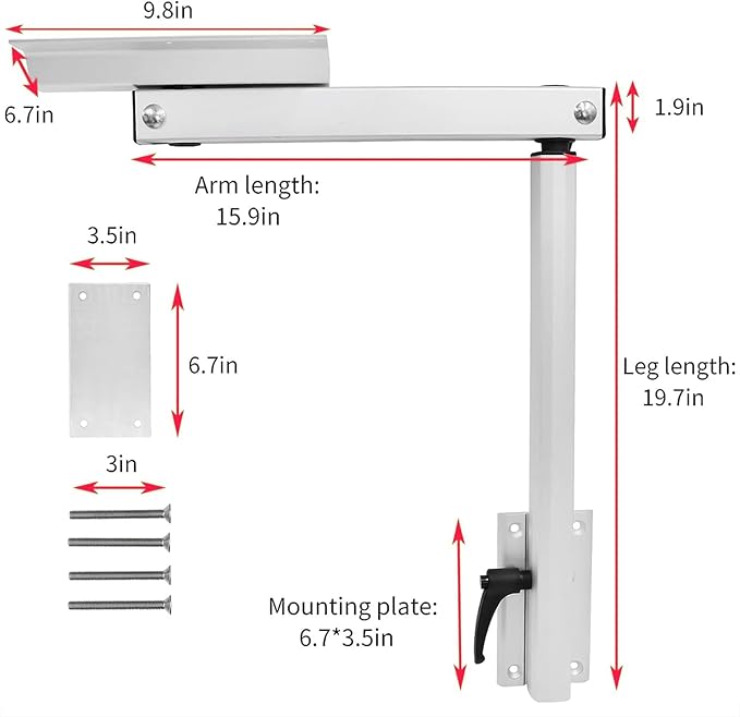 caravan height adjustable table leg