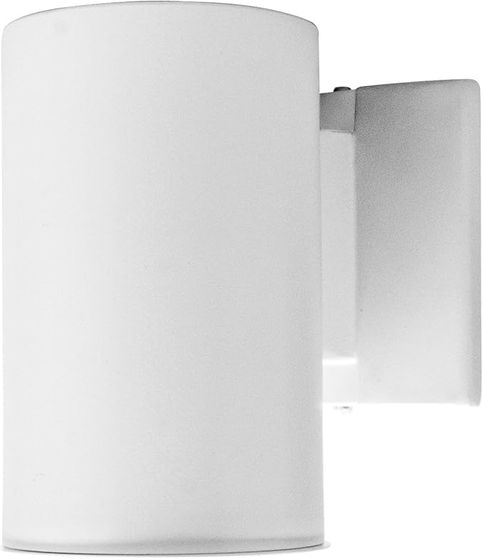 NICOR Lighting 7 inch Decorative White Wall Mount Down Light (50101WH)