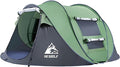 Pop Up Camping Tent 2/4 Person Instant Family Tents Easy Setup Automatic Tent for Camping Hiking &amp Traveling