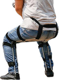 Invisible Folding Chair for Fishing &amp Camping - Portable Wearable Stool for Outdoor Concerts Subways &amp Travel - Lightweight &amp Compact Design for Easy Carrying