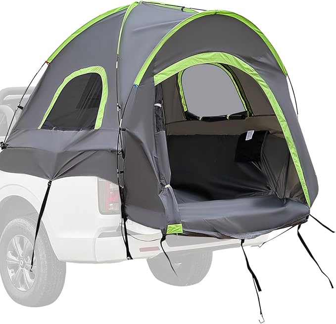 VEVOR SUV and Pickup Truck Camping Tents Waterproof Double Layer Design with Carry Bag Accommodates 2-9 Persons for Outdoor Activities