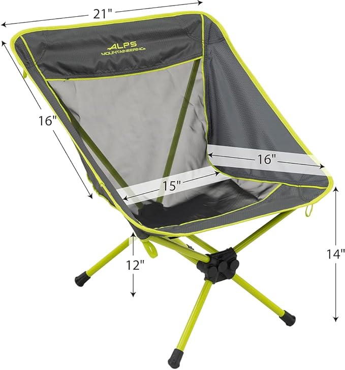 ALPS Mountaineering Simmer Chair Citrus/Charcoal