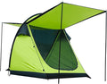 Revolutionary Single-Pole Ultra-Light 4-Person Tent: Double Door Ventilation Spacious Layout &amp Economic Camping Solution Without Awning Poles