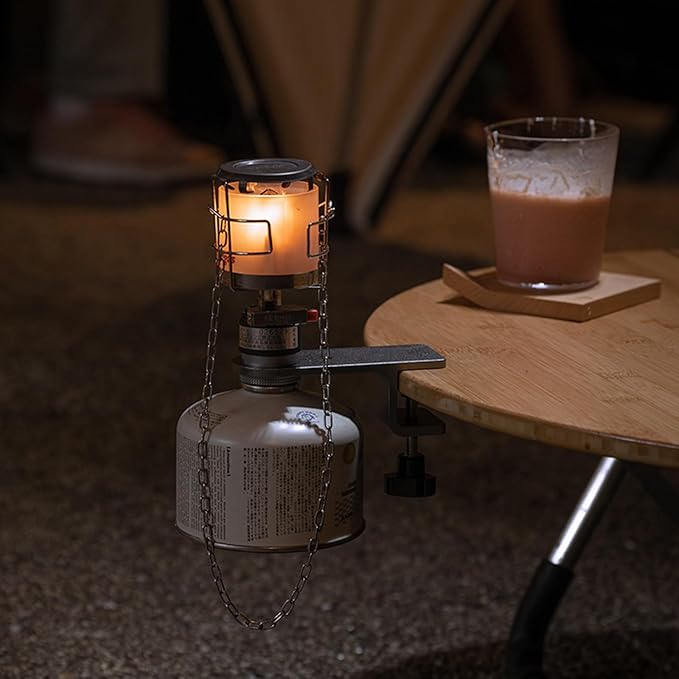 Camping clamps with adjustable height stand multi-functional table extension for outdoor gears