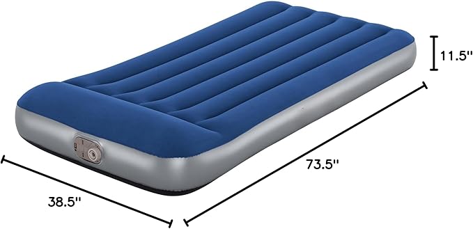 Camping Mattress 12 Inch Double Inflatable Mattress Suitable for Picnic Outings