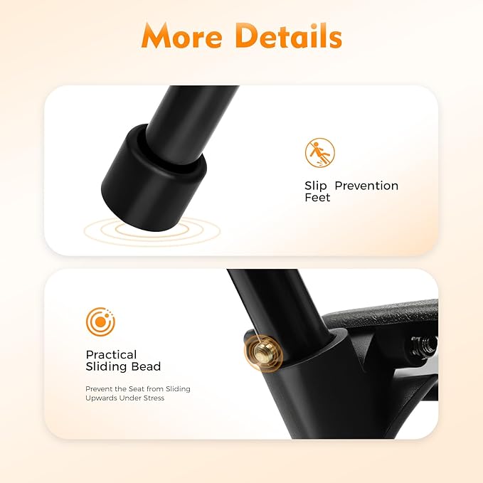 2-in-1 Walking Cane with Seat Cane Stool Crutch ChairPortable Folding Walking Stick Cane Chair Lightweight Sturdy Tripod Cane Stool for ElderlyMenWomenMax Load 249.12lbs
