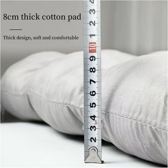 is a Foldable and Portable Pearl Cotton pad with a Thickness of 3.15 inches Suitable for Folding beds mattresses Outdoor Floor mats Offices Homes and Outdoor Rest
