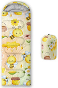 QOOMO Axolotl Cute Camping Sleeping Bags3 Season Warm &amp Cool WeatherLightweightWaterproof Sleeping Bags for Adults &amp KidsTravelingand Outdoors