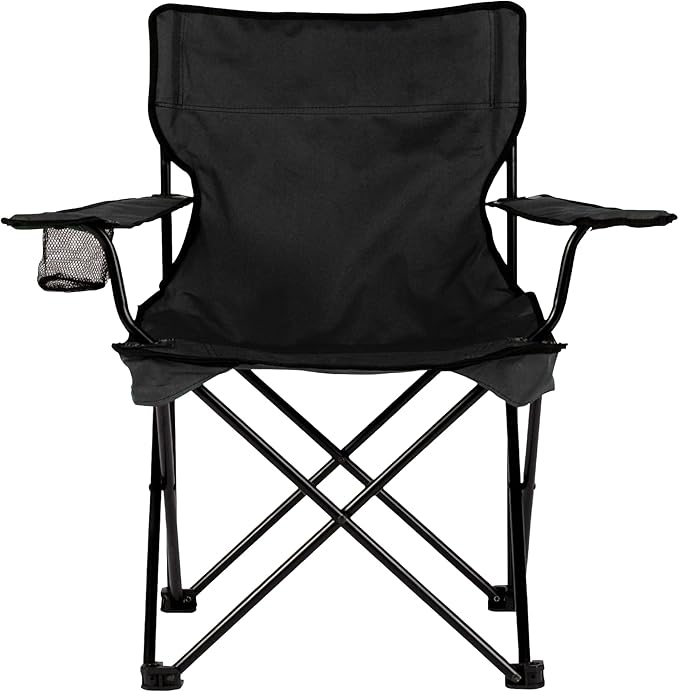 Travel Chair C-Series Rider Chair Foldable and Portable Camping Chair Black