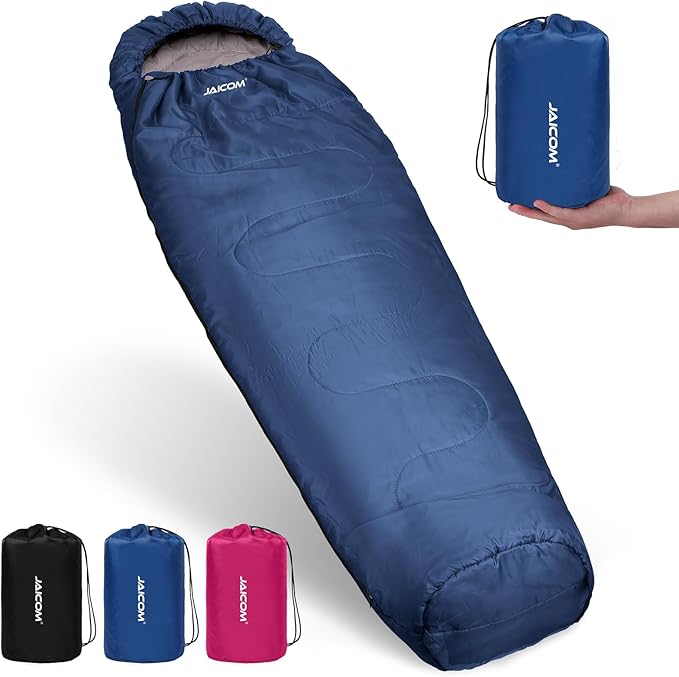 Cold Weather Mummy Sleeping Bag 15°F Extreme 3-4 Season Sleeping Bag for Adults - 0 Degree Winter Sleeping Bag Machine Washable for Hiking Backpacking &amp Outdoor Activities