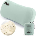 HIKEMAN Camping Memory Foam Pillow - Ultralight Washable Camping Essentials Backpacking Travel Pillow for Outdoor Camp Sport Airplanes Hiking(Wathet)