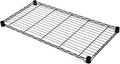 Quantum Storage Systems 1230BK Wire Add-On Shelf Black Epoxy 30 W x 12 D
