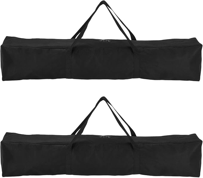 HARFINGTON 2pcs Camping Chair Replacement Bag 33.1 x 5.9 Folding Chair Carry Bag Oxford Cloth Storage Tent Bag with Handle Strap for Travel Outdoor Camping Sports Black
