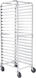 HARDURA 20 Tier Bun Pan Rack Bakery Rack with Casters NSF Home Commercial Kitchen Aluminum Storage Cooling Sheet Pan Rack20x26x69H