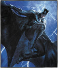 LOGOVISION Batman Leaping Down Outdoor Blanket for Picnic Beach Camping Park Tailgate 50x60