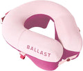 Ballast Travel Pillow PRO – Neck Pillow for Airplane Compact Inflatable Travel Pillow for Beach &amp Traveling Enjoy Relaxation Wherever You Go (Flamingo Pink)