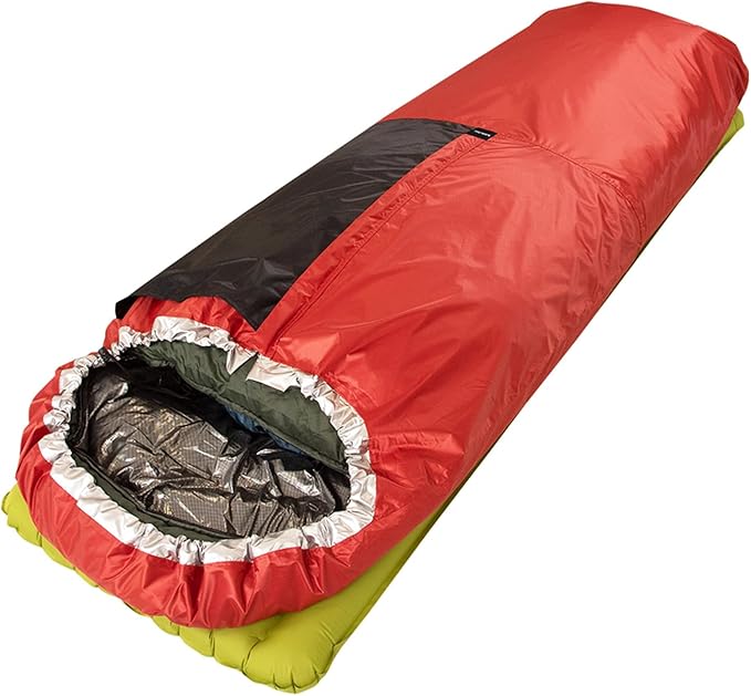 Bivy Sack Waterproof Sleeping Bags Ventilate Bivy Bag Lightweight Outdoor Survival Gear - for Adventure Camping &amp Emergency