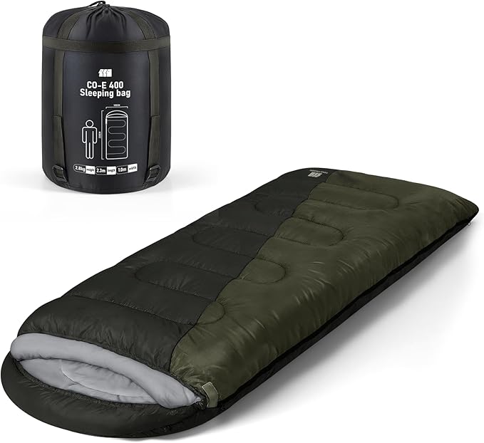XXL Winter Sleeping Bags for Adults Cold WeatherCamping Sleeping Bag for Kids with Compression Sack4 Season Camping Essentials Gear for HikingTravelingOutdoorBackpackingClimbing