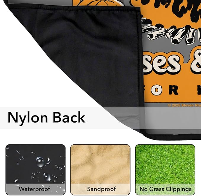 LOGOVISION Steven Rhodes Curses &amp Spells for Kids Outdoor Blanket for Picnic Beach Camping Park Tailgate 50x60