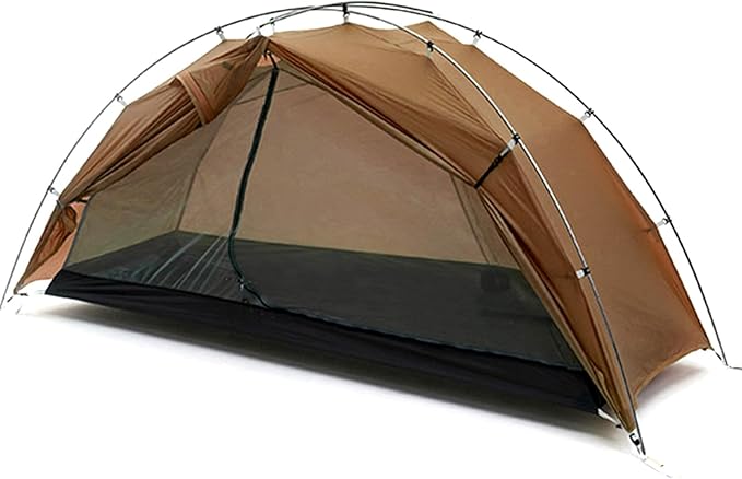 Taiji 1 Ultralight 3/4 Season Camping Tent 1 Person Backpacking Tent Easy Setup Instant 5000mm Waterproof Small Dome Tents for One Man Hiking Mountain