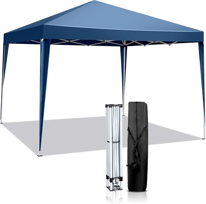 3 x 3m Practical Waterproof Right-Angle Folding Tent Blue
