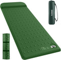 KASIMO Memory Sleeping Pad for Camping 3 Compact Ultra-Thick Foam Sleeping Mats with Pillow 9.5 R-Value Insulated Camping Mattress Pad or Car Travel Backpacking TentHome