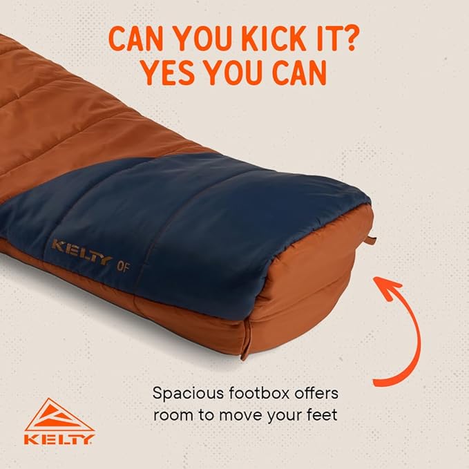 Kelty Sleeping-Bags Kelty Mistral Synthetic Camping Sleeping Bag