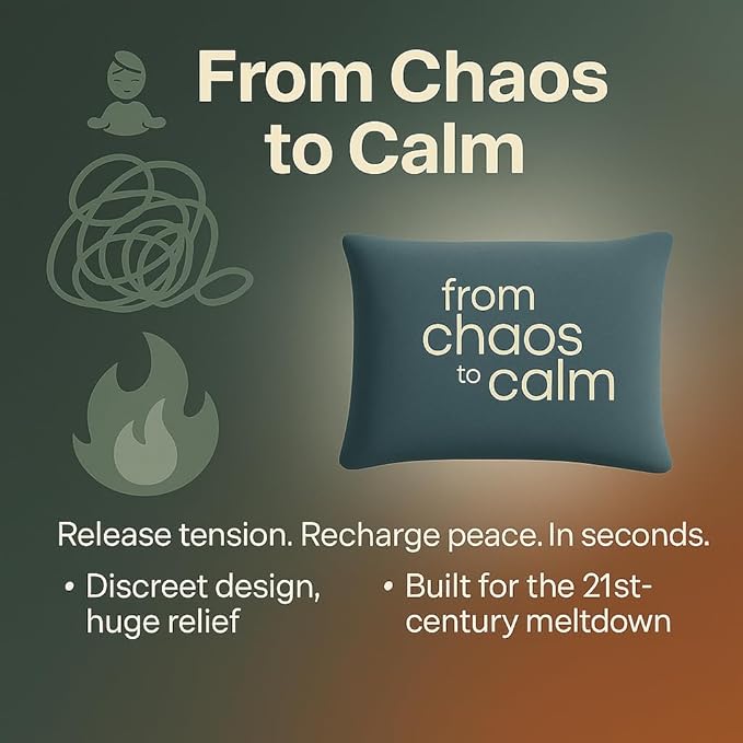 150g Shoutlet Pillow for Acute Stress Relief (Black)