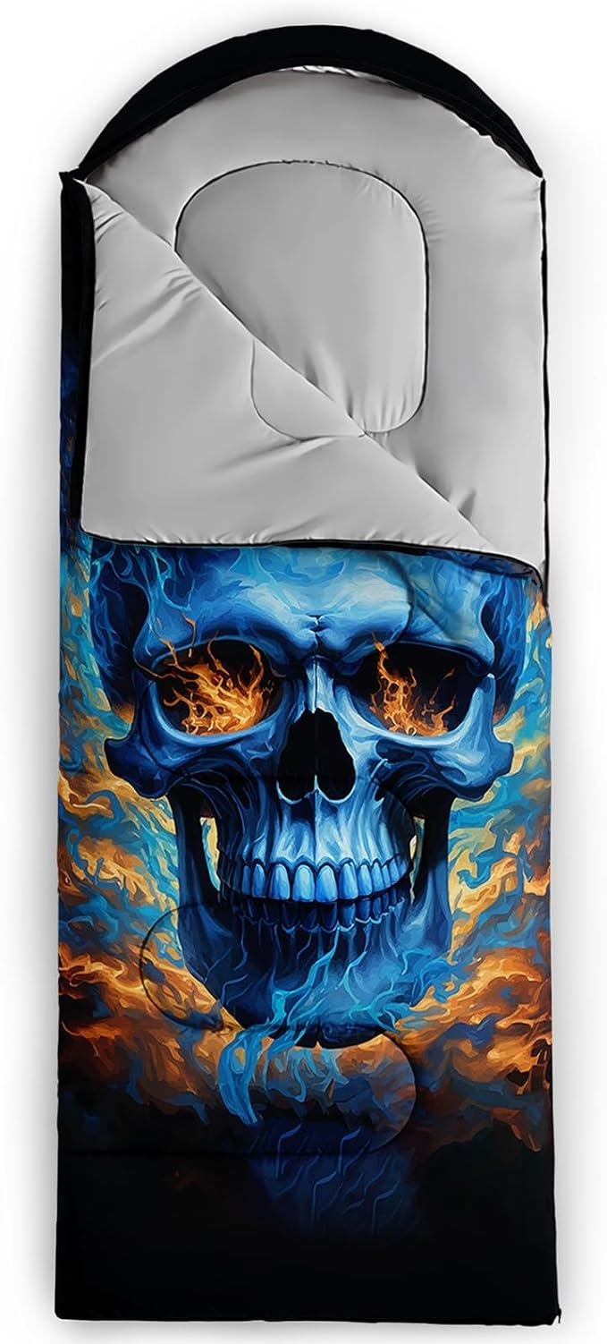AILONEN Cartoon Car Sleeping BagsLightweight &amp Waterproof3 Season Warm &amp Cool WeatherCute Stars Printed Vehicles Transportation Sleeping Bags for BoysKidsAdults TravellingOutdoors