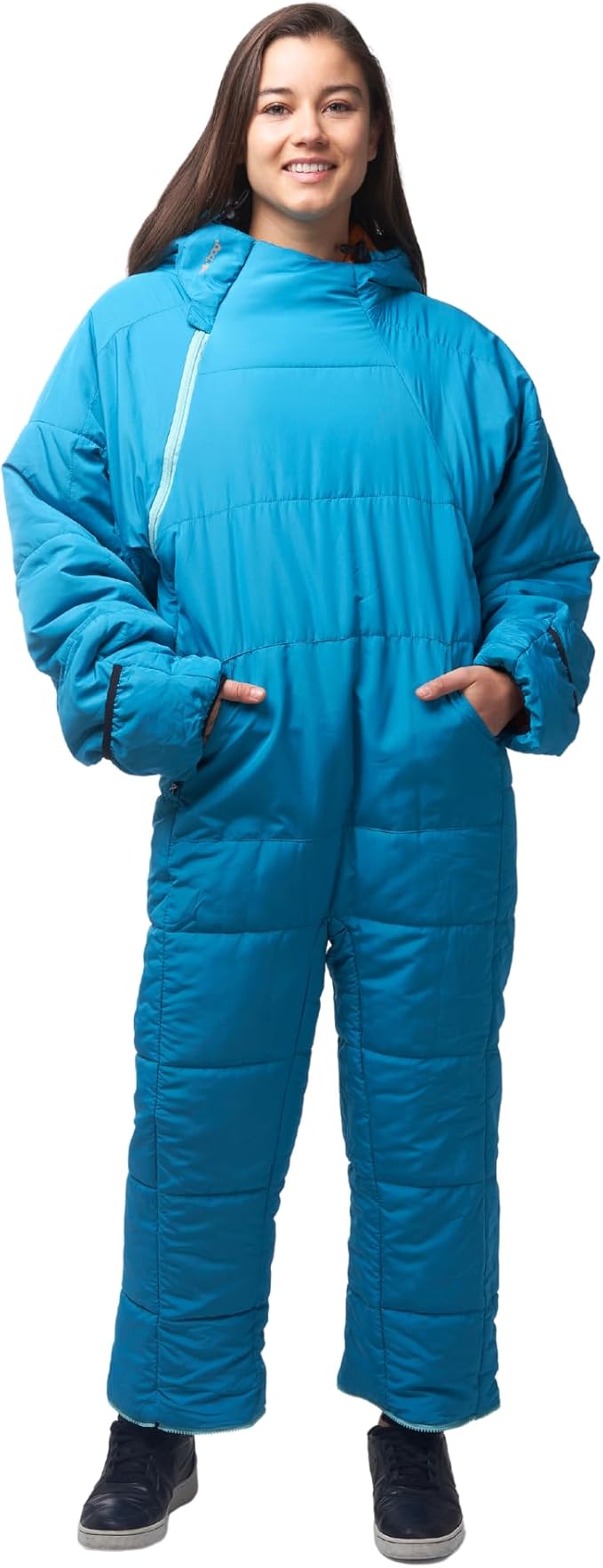 Selk'bag Lite Wearable Sleeping Bag - Outdoor and Indoor Sleeping Bags for Camping Hiking Travel and Backpacking w/ Stuff Sack - Lightweight Sleeping Bag Suit - Temp Rating 48-55 degrees F