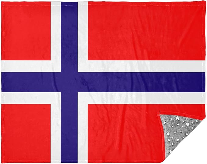 Soft Throws Norway Flag Blanket Throws 50x70 Inches