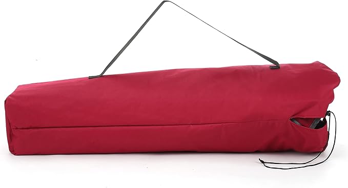 ARROWHEAD OUTDOOR Portable Folding Double Duo Camping Chair Loveseat w/ 2 Cup &amp Wine Glass Holder Carrying Bag Supports up to 500lbs