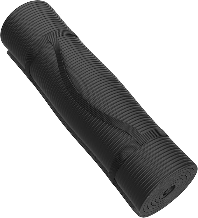 Foam Sleeping Pad - Lightweight 1-Inch Mat for Camping Cots Tents Backpacking and Yoga - Non-Slip and Waterproof with Handle by Wakeman