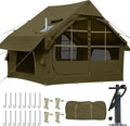 Inflatable Tents for CampingEasy Blow Up Tent with Hand Pump4 Seasons Waterproof Air Inflatable Camping Tent House for Family Weekend Camping
