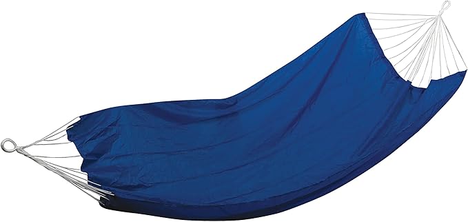 Stansport Malibu Packable Nylon Hammock Royal Blue 85 x 59-Inch