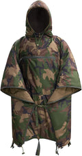 LOOGU Camo Blanket Waterproof Insulation Poncho Liner for Outdoor Camping Hiking Hunting Survival Backpacking Picnicking
