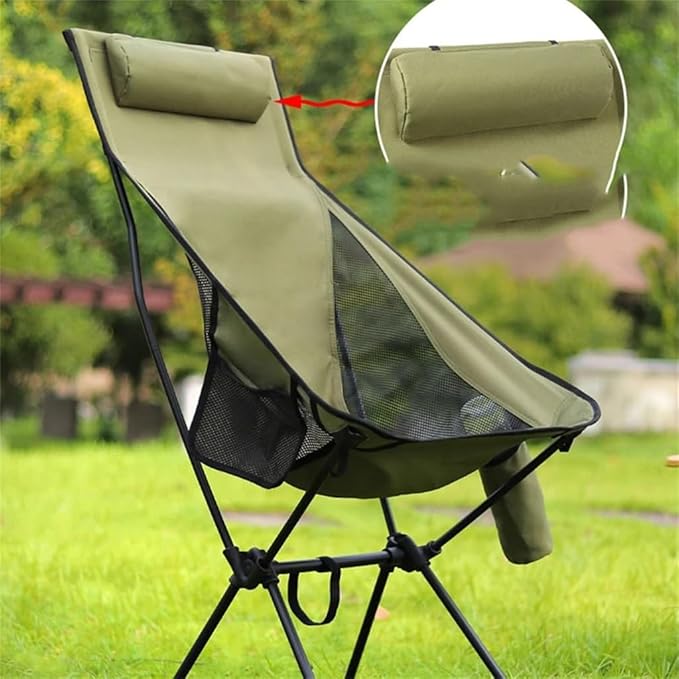 Outdoor Folding Chair Camping Portable Widened Beach Fishing