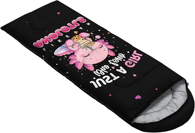 Sea Turtle Sleeping Bag for Kids Boys GirlsOcean Themed Camping GearWaterproof Compact Sleeping Bag for Camping Backpacking Outdoor Hiking.
