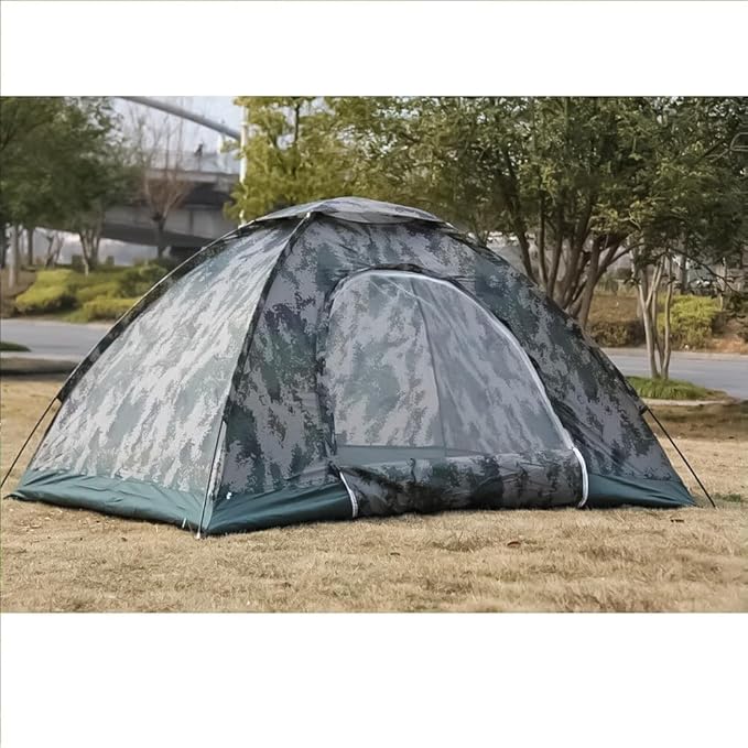 Camping Tent 1/2/3/4 Person Waterproof Family Dome Tent with Rain Fly Lightweight Outdoor Tent for Backpacking Hiking Camping Full Coverage Tent for Outdoor Accessories