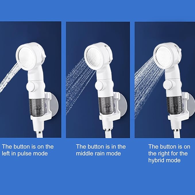 4000mAh Rechargeable Shower Pumps High Flows Compacts Design for Camping Travel and Dorm Use