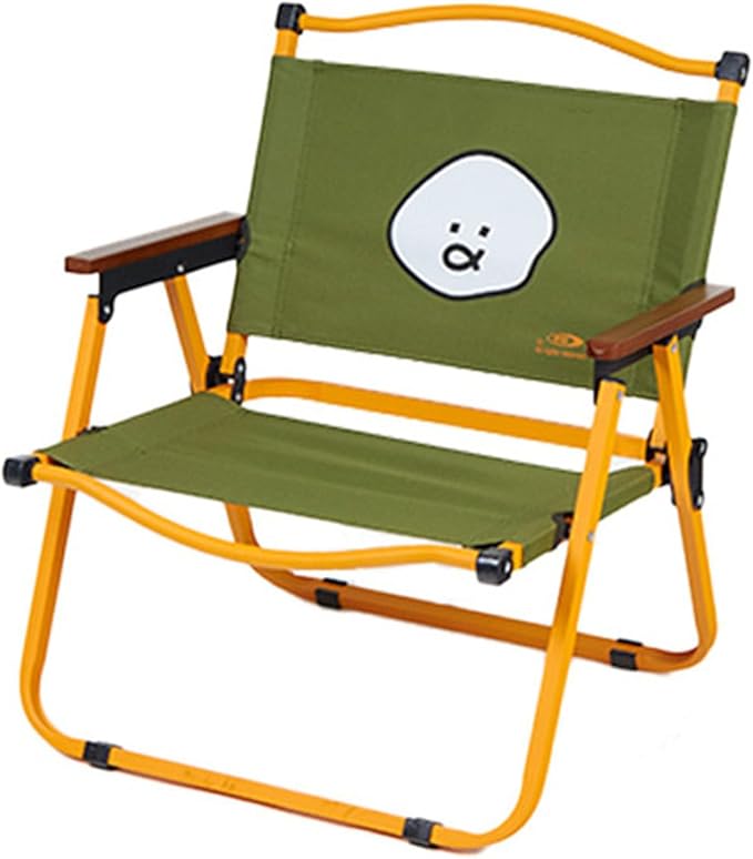 Folding Beach Chair for Adults Relax Camping Beach Chairs Foldable Armchair Lightweight Beach Chairs Supports 120 Kg for Beach Lawn ConcertGreen