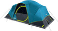Coleman 4/6/8/10 Person Skydome Dark Room Tent with Rainfly 5 Minute Setup Blocks 90% of Sunlight 20% More Headroom Than Traditional Tents