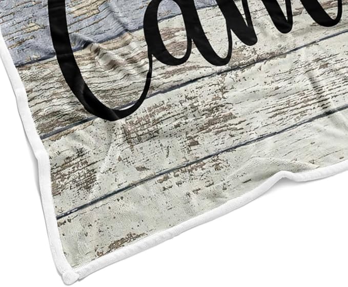 Camping Blanket Camping Lovers Gift Ideas for Men or Woman Campsite Outdoors RV Travel Hiking Sofa Couch Throw BlanketSuper Soft Flannel Blankets Gifts for Bed Camper Outdoor 60x70