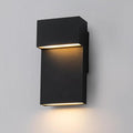 Outdoor Wall Lights Modern LED Exterior Lighting Fixtures 3000K 15W Outdoor Wall Sconce for Porch Matte Black Outside Wall Mount Lights for Front Door House Garage Indoor.