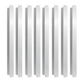Table Adapter Bar - 8 Pieces Stainless Steel Hotel Pan Cooler Divider Food Service Accessories Long Rods Full Size Chef Vendors Dining | Staff Cooler Buffet Banquet Food Service Accessories