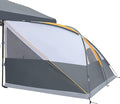 UNP Camping Canopy - Inner Tent - Side Tents - SUV Camping Cube for 10' x 10' Pop Up Canopies (Canopy Pole/Shelter NOT Included) (Grey-Side Tent)
