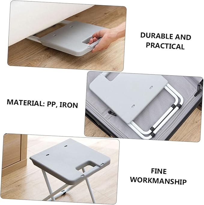 1pc Foldable Portable Stool Lightweight - Chair for Camping Fishing Outdoor Use Material Compact Design for Easy Carrying