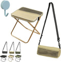 Foldable Backpack Stool Portable Folding Camping Stool can Turned Into a Satchel for Hiking Fishing Camping (C L)